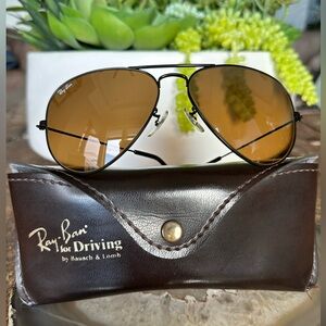 VINTAGE‎ B&L Ray Ban Aviator Style Sunglasses for Driving